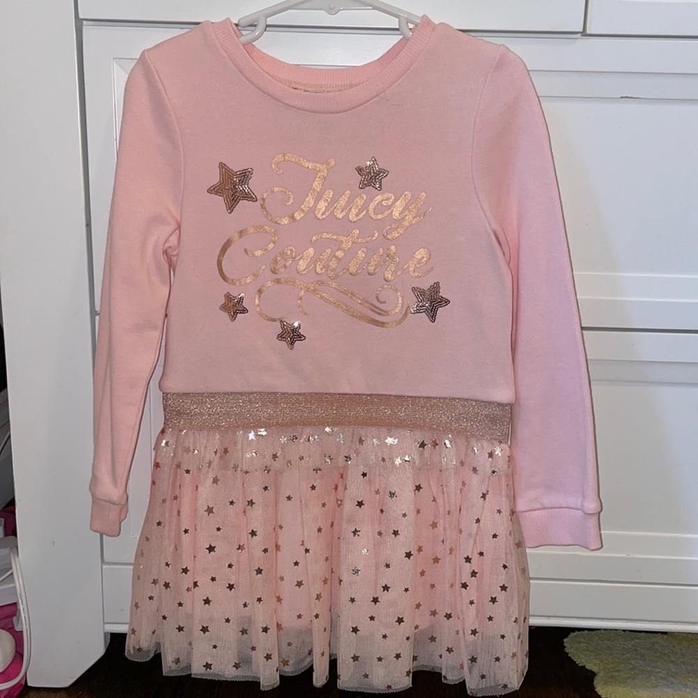 Toddler Juicy Couture size 4 sweatshirt dress